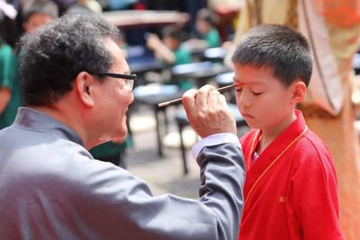 朱砂启智、开笔启蒙!江南第一学堂的“开笔礼”为萌娃上了人生第一课